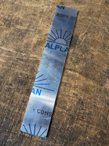 7075 T651 Alplan – 502x91x8mm