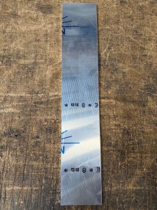 7075 T651 Alplan – 615x113x8mm